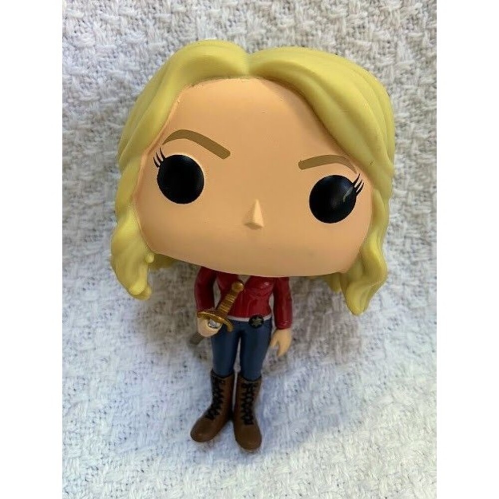 Funko Pop! Tele Once Upon a Time #267 EMMA SWAN Vaulted OOB Broken Sword Incl.